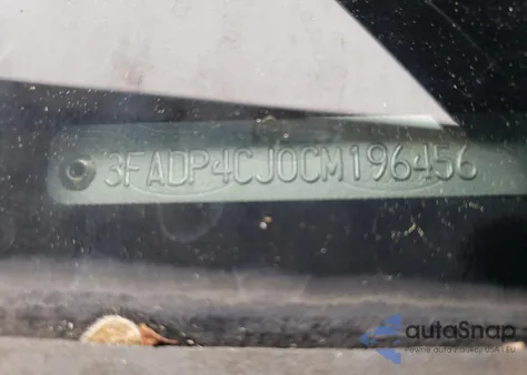 2012 Ford Fiesta Sel from USA, damaged, VIN 3FADP4CJ0CM196456